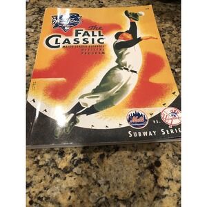 2000 WORLD SERIES OFFICIAL‎ GAME PROGRAM -- SUBWAY SERIES: N.Y. YANKEES vs. METS